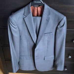 Jos. A Bank slim cut suit in grey